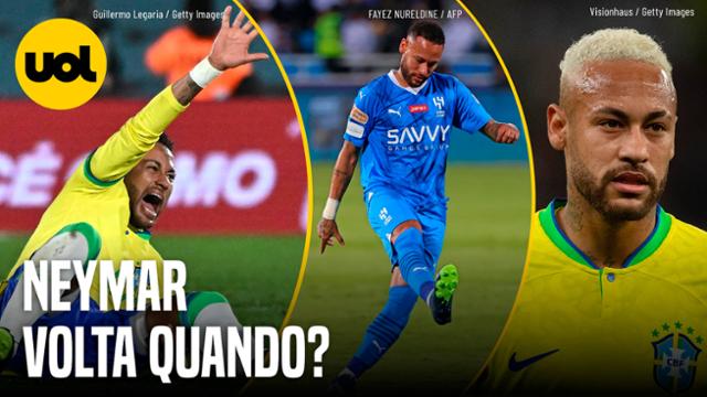 NEYMAR VOLTA A JOGAR QUANDO? SAIBA PREVISÃO DE RETORNO DO CRAQUE - 13 ...
