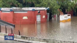 Nível do Guaíba continua subindo em Porto Alegre