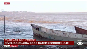Enchentes no RS: nível do Guaíba pode bater novo recorde