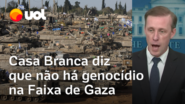 Guerra de Israel: Casa Branca diz acreditar que não há genocídio na Faixa de Gaza