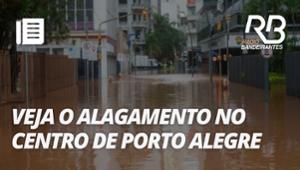 Repórter mostra alagamento no centro de Porto Alegre | Bora Brasil