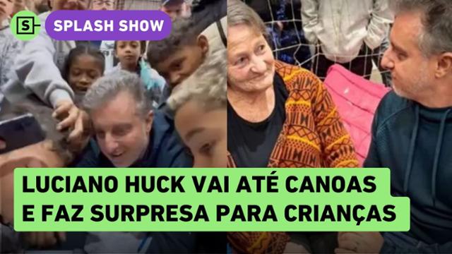 Luciano Huck no Rio Grande do Sul é acalento e conforto para vítimas dos desastres, diz Leão Lobo