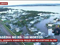 Veja região afetada pelas inundações no Rio Grande do Sul