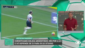 Denílson diz que "esperava mais" do Corinthians contra o Argentinos Jrs