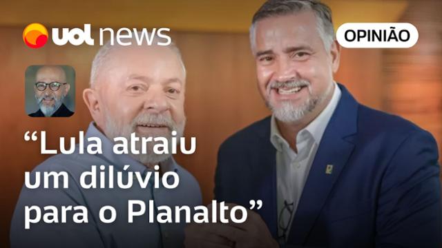 Lula anuncia ministério da reconstrução e atrai dilúvio para o Planalto, diz Josias