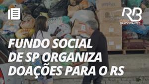 SP: Mobilização busca voluntários para organizar doações para o RS