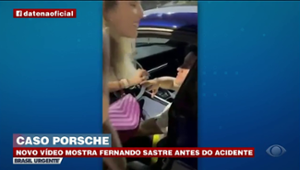 'Visivelmente embriagado', diz Datena após imagens de condutor da Porsche