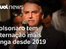 No hospital há 10 dias, Bolsonaro tem internação mais longa desde 2019