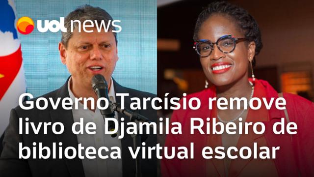 Governo Tarcísio remove livro de Djamila Ribeiro de biblioteca virtual escolar