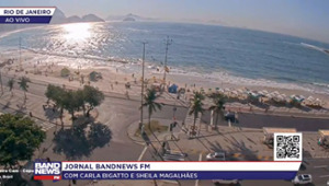 Ressaca atinge praias do Rio de Janeiro