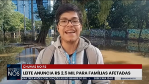 Leite anuncia R$ 2,5 mil para famílias e governo antecipa Bolsa Família