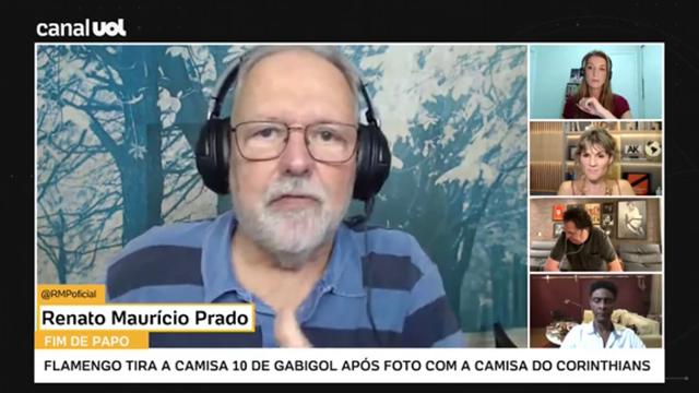 'Saiu barato para o Gabriel', diz Renato Mauricio Prado sobre punição do Flamengo a Gabigol