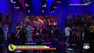Banda Mel canta "Baianidade Nagô" e anima plateia do Melhor da Noite