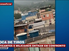 Traficantes e milicianos trocam tiros em comunidade no Rio