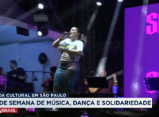 Virada Cultural com música, dança e solidariedade