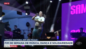 Virada Cultural com música, dança e solidariedade