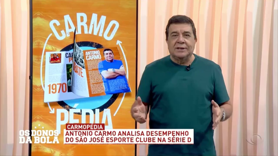 Antonio Carmo analisa desempenho do São José Esporte Clube na Série D