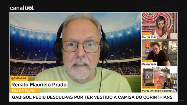 'Acho que o Gabigol fez tudo de propósito para alfinetar a diretoria', opina Renato Mauricio Prado