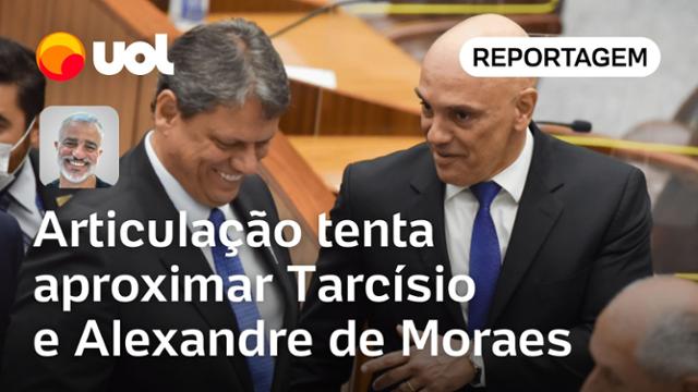 Moraes e Tarcísio: Garcia atua nos bastidores para aproximar governador e ministro | Kennedy
