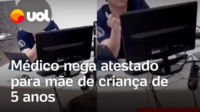 Médico nega atestado a mãe de menino de 5 anos e é afastado no Paraná, diz prefeito; veja