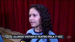 Projeto leva alunos de escolas públicas ao Teatro Municipal do Rio