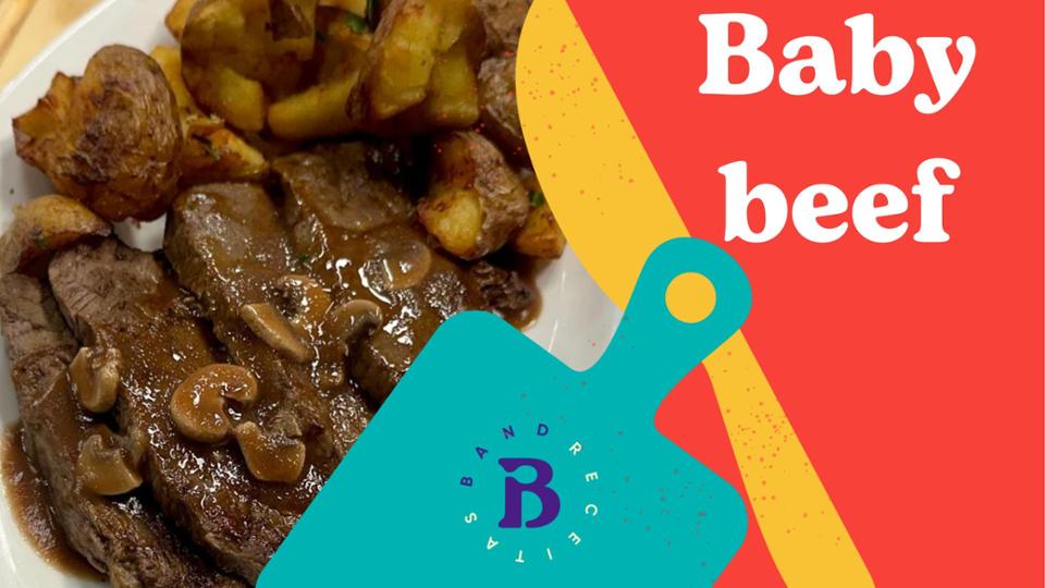 Baby beef ao molho ferrugem com batata rústica | Band Receitas