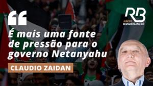"Na prática, não muda", diz Zaidan sobre reconhecimento do Estado Palestino
