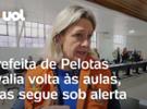 Chuvas no RS: Prefeita de Pelotas diz que as aulas podem voltar na próxima