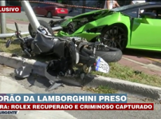 Ladrão de relógio atropelado por Lamborghini é preso em São Paulo