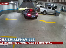 Vítima de 'racha' em Alpahaville fala de hospital