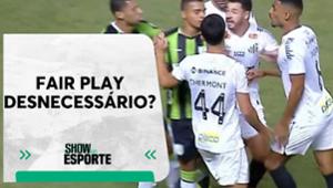Elia Júnior: Não houve falta de respeito em gol do América-MG