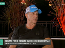 Renato Gaúcho se comove com enchentes no RS e prevê Gre-Nal cordial