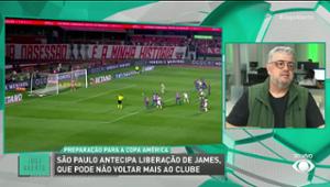 Debate Jogo Aberto: James volta ao São Paulo depois da Copa América?