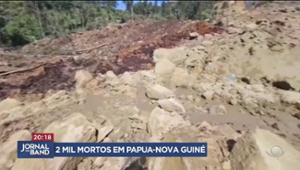2 mil pessoas podem estar soterradas após desabamento em Papua Nova Guiné