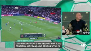 Debate Jogo Aberto: Corinthians encantou na goleada contra o Racing-URU?