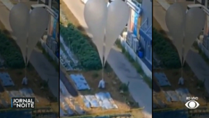 Coreia do Norte manda balões com lixo e fezes ao sul