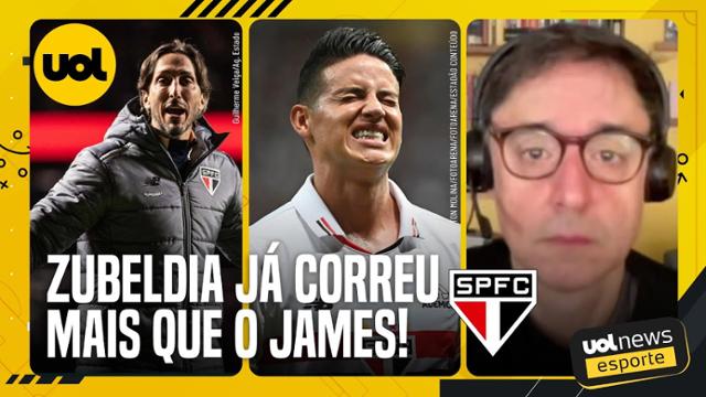 'Zubeldia já correu mais que o James no São Paulo!', diz Tironi