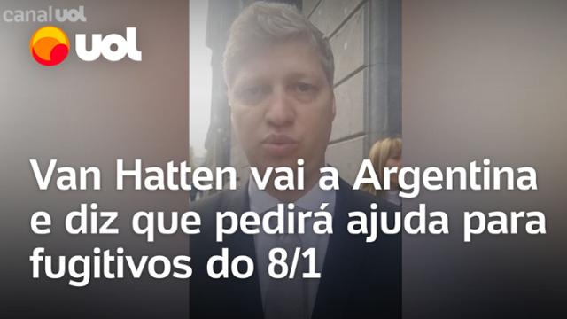 Deputado bolsonarista diz que pedirá ajuda ao governo argentino para fugitivos do 8/1