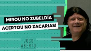 Zoeira Jogo Aberto: Ronaldo Giovanelli usa peruca e ‘vira’  Zubeldía