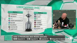 Debate Jogo Aberto: Duelo de brasileiros nas oitavas da Libertadores?
