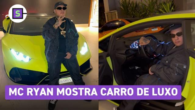 No Instagram, MC Ryan mostra carro de luxo avaliado em R$ 5 milhões