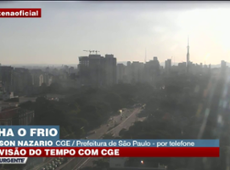 Frio intenso atinge São Paulo neste fim de semana