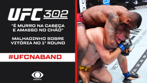 UFC 302: Jailton Malhadinho celebra vitória: "murro na cabeça e amasso"