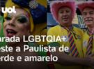 Parada LGBTQIA+ veste avenida Paulista de verde e amarelo