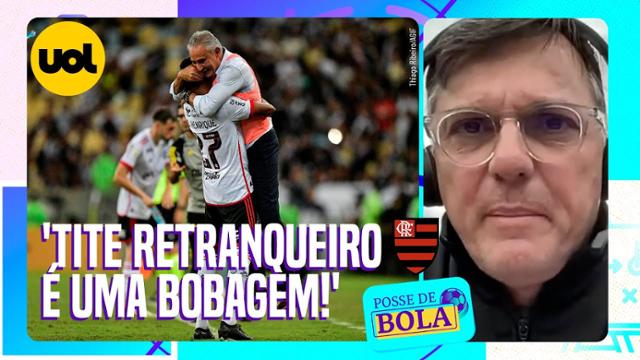 'Tite retranqueiro é uma bobagem', diz Mauro Cezar após goleada do Fla sobre o Vasco
