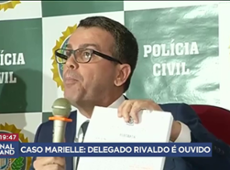 Delegado Rivaldo Barbosa presta depoimento sobre caso Marielle