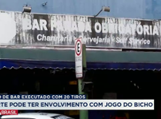 Dono de bar é executado com 20 tiros no Rio de Janeiro