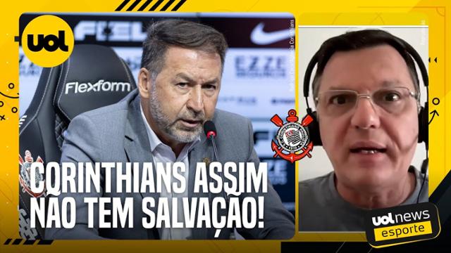 Mauro Cezar: Corinthians desse jeito não tem salvação, a situação é terrível!