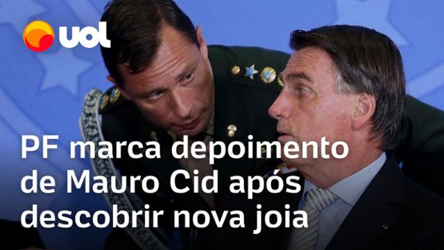 PF marca depoimento de Cid após descobrir nova joia que seria de Bolsonaro 