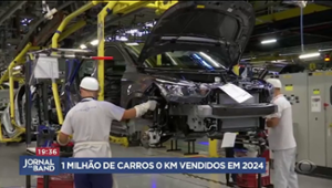Ritmo de vendas de carros zero cresce no Brasil